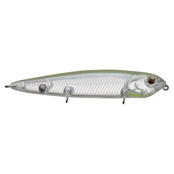 Teckel Kicknocker topwater surface lure Clear Ice