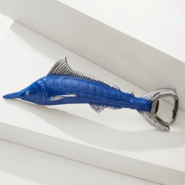 Blue Tommy Bahama Marlin Bottle Opener