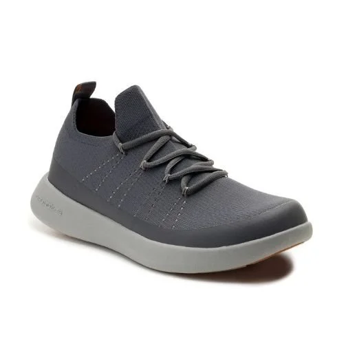 Grundens SeaKnit Boat Shoe black mens