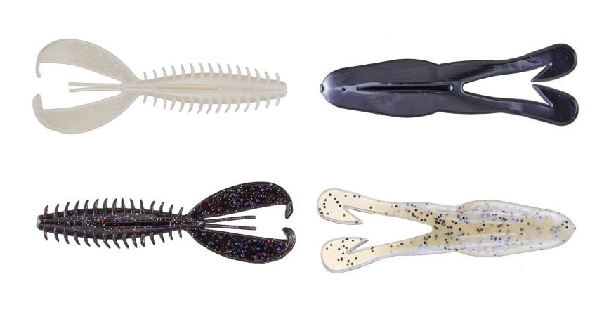Zoom Z-Craw and Horny Toad for buzzbaits