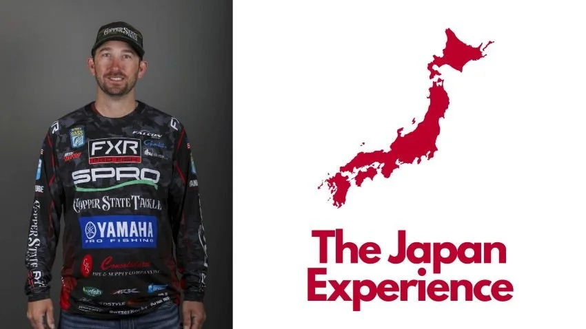 Bassmaster Elite Series pro Bryan New in Japan