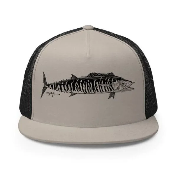 William DePaula Fine Art tan wahoo baseball hat