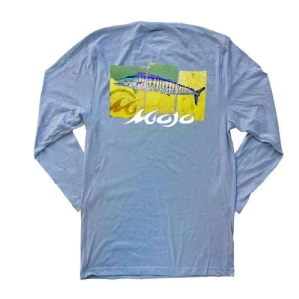 Mojo Sportswear Wahoo long-sleeved t-shirt blue
