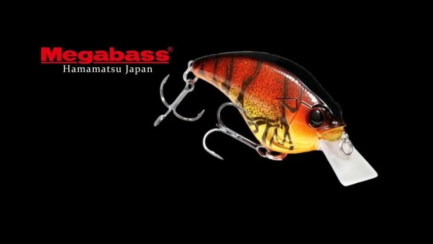 Megabass Sonic Side crankbait craw with chartreuse belly