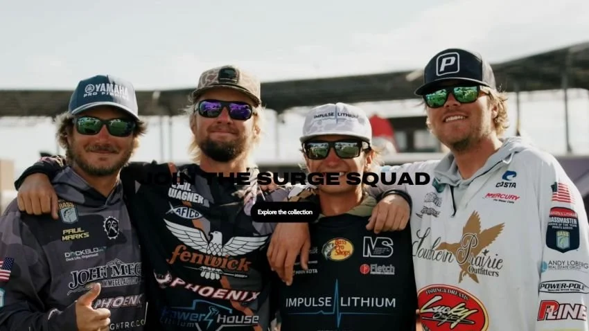 Bassmaster Surge Squad Merchandise