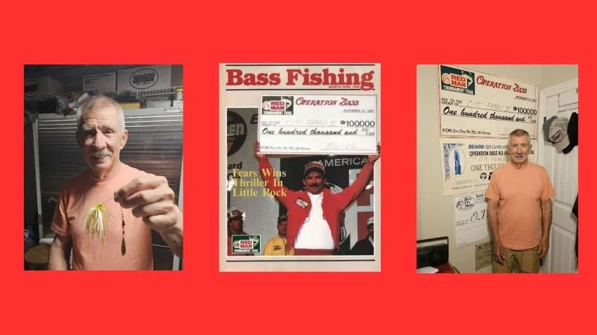 Champion spinnerbait angler OT Fears of Sallisaw OK