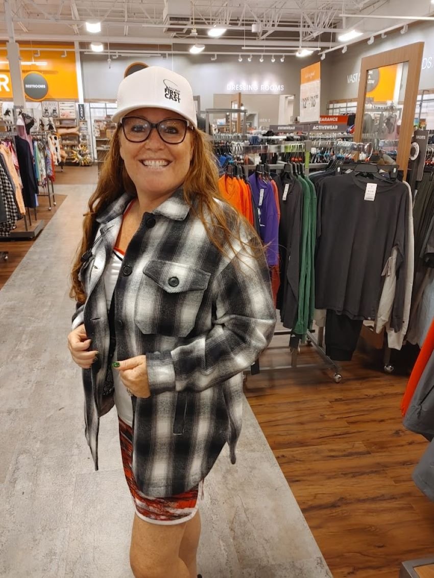 Lucky Brand Flannel Shirt Jacket