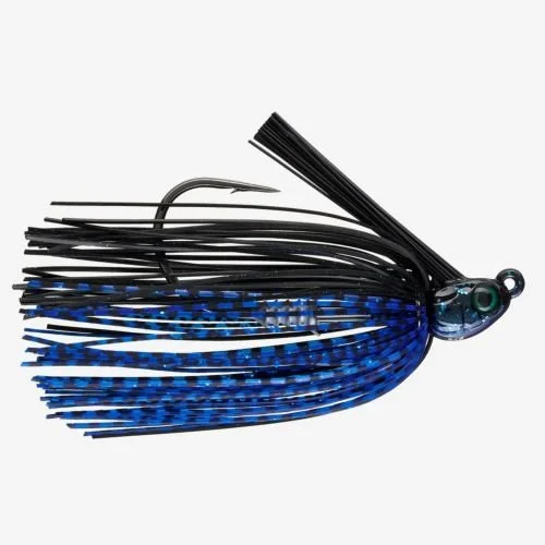 Black and blue Z-Man EVO swim jig