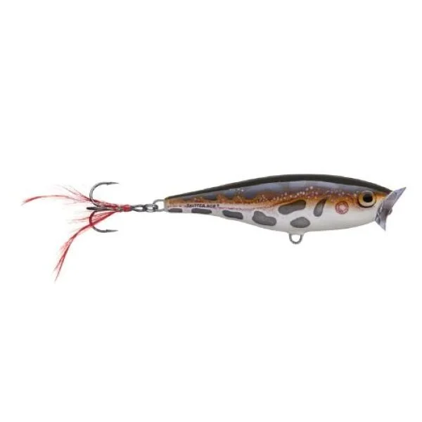 Frog-colored Rapala Skitter Pop topwater