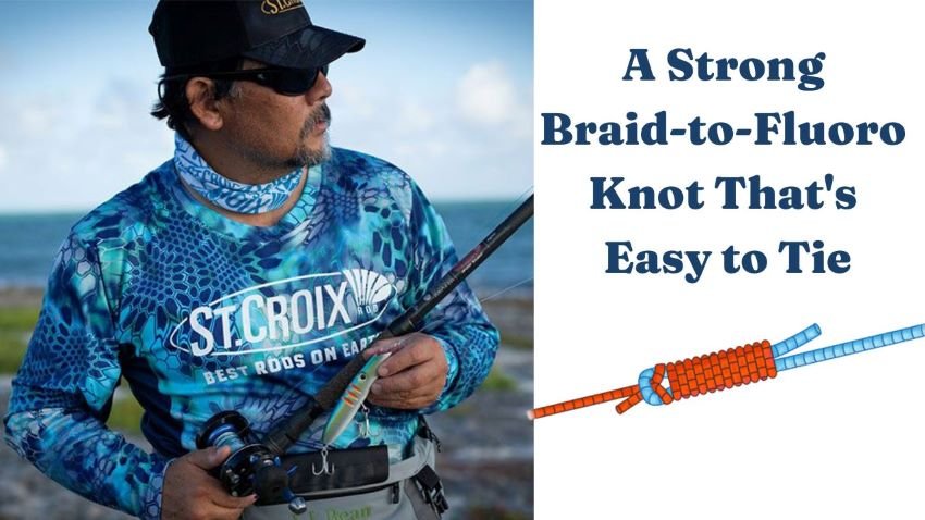 Alberto Knot - Braid to leader knot for fishing(thin and strong) 