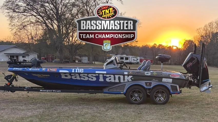 The Bass Tank Wrapped Ranger bass boat