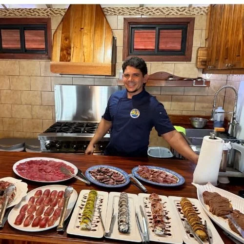 Chef Nelson at Sport Fish Panama Island Lodge