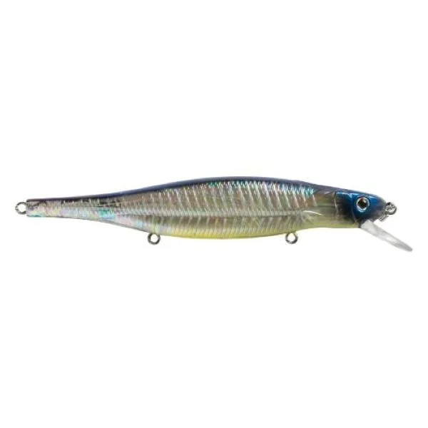 Booyah Flash Point Jerkbait Elegy Bone suspending