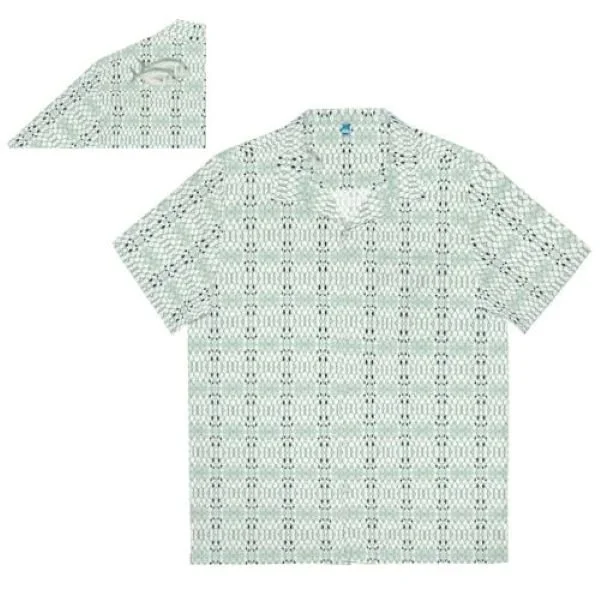Nick Mayer Art Giant Trevally Button Down Shirt