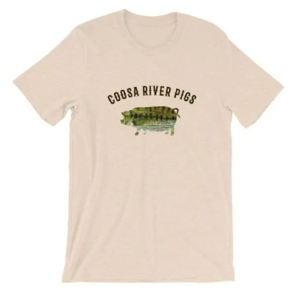 Favorite Waters Coosa River Pigs t-shirt