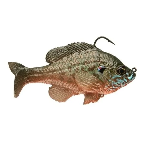 Mattlures top hook bluegill swimbait pumpkinseed