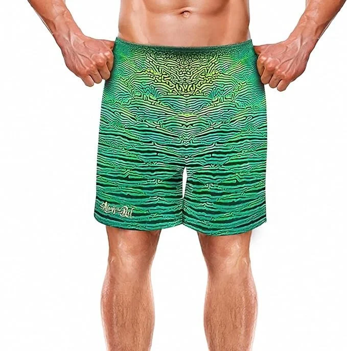 Along the Reef Napoloen Maori Board Shorts made to order