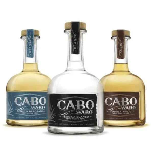 Selection of Cabo Wabo Tequilas