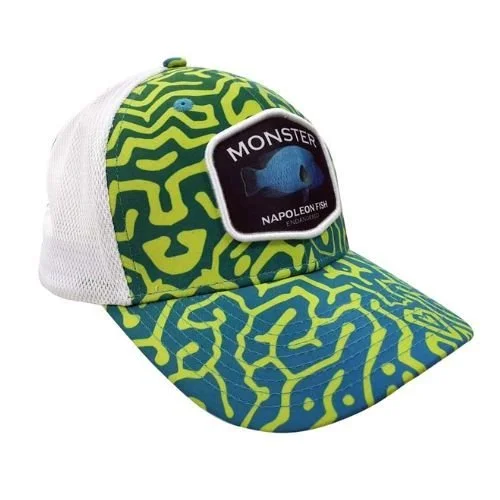 Monster Performance Napoleon Wrasse Fish baseball cap