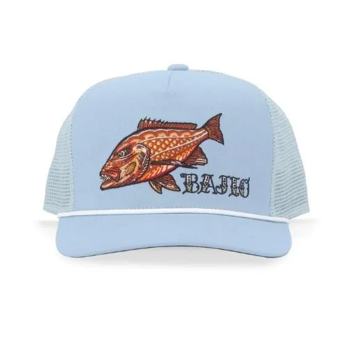 Bajio light blue cubera snapper baseball hat
