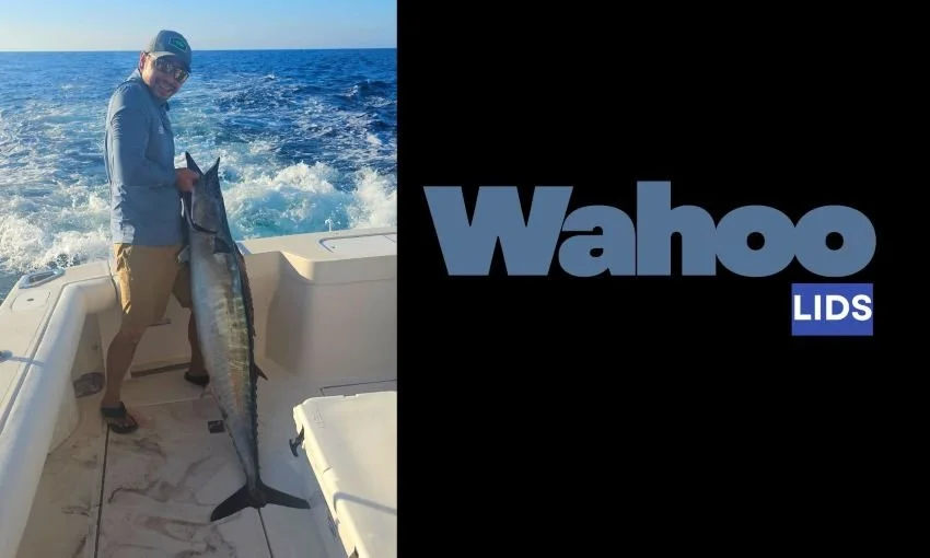 Massive trophy wahoo from Pacific Ocean Mexico