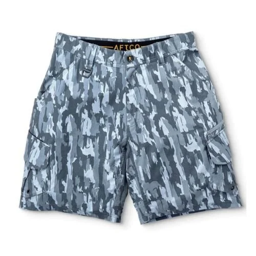 AFTCO Pinnacle Fishing Shorts Blue Camo
