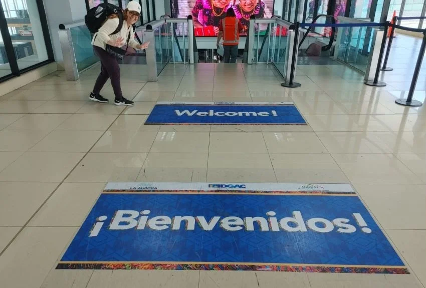 Arrival in Guatemala City Airport (GUA) La Aurora