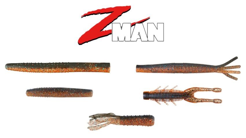 Z-Man Molting Craw Soft Plastic bass lures