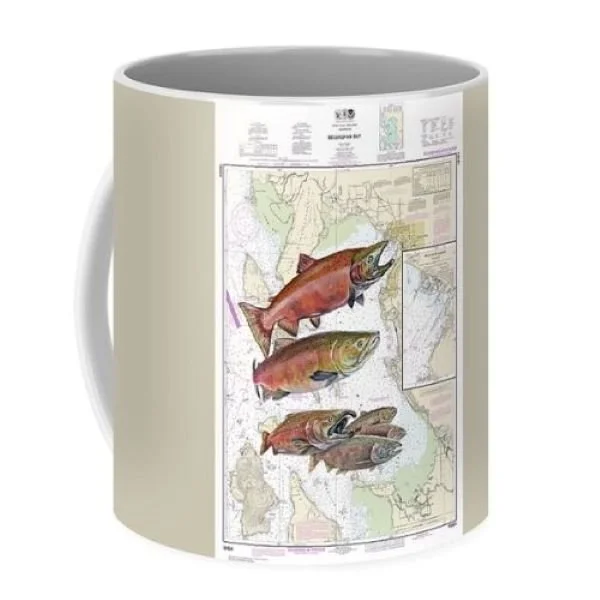 Mark Ray Bellingham Washington Salmon Coffee Mug