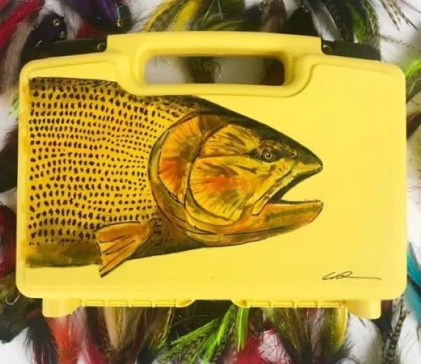 Garrison Doctor Golden Dorado fly box
