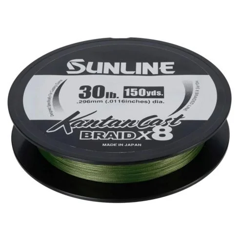 Sunline braided fishing line for frogging and flipping