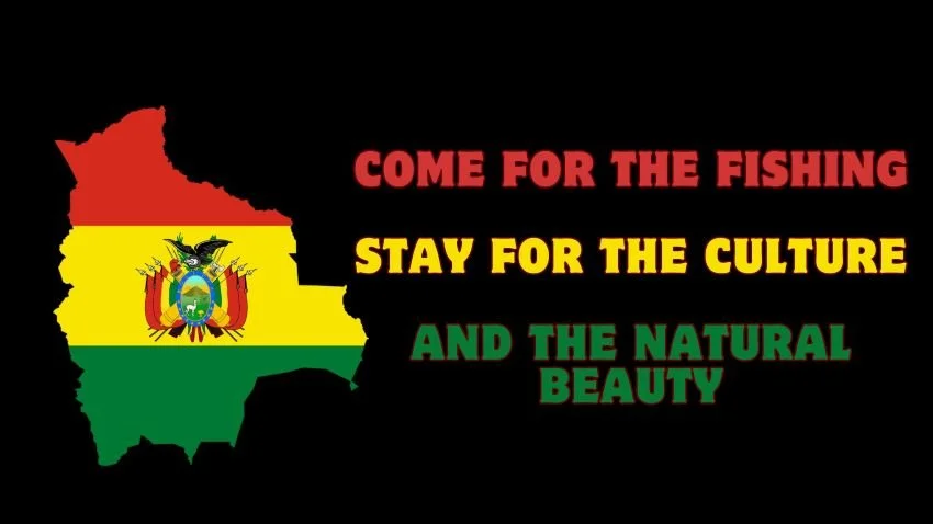 multicolored flag of Bolivia on a black background