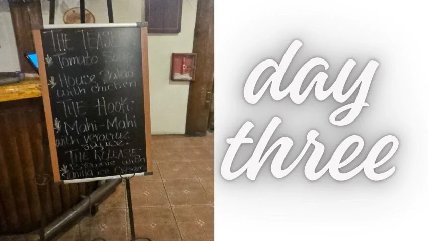 Four course dinner Casa Vieja Lodge Guatemala