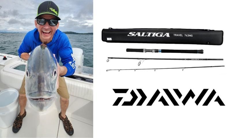 Daiwa Saltiga Premium Travel Rods for Saltwater Combat — Half Past First  Cast