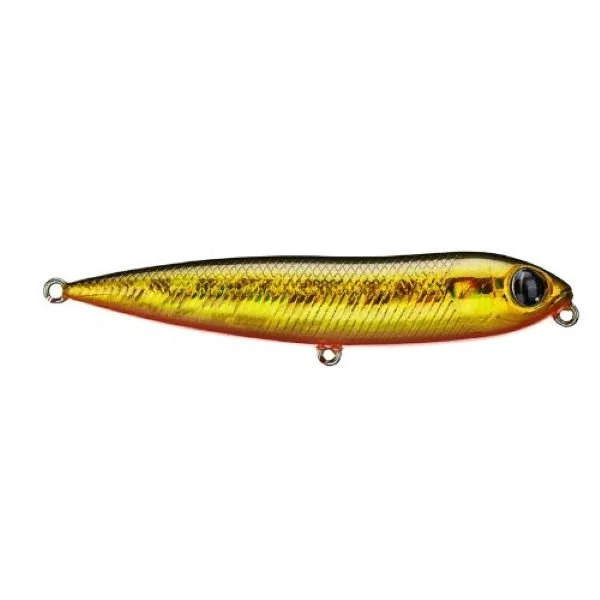 Gold Owner Zip n Ziggy topwater walking lure