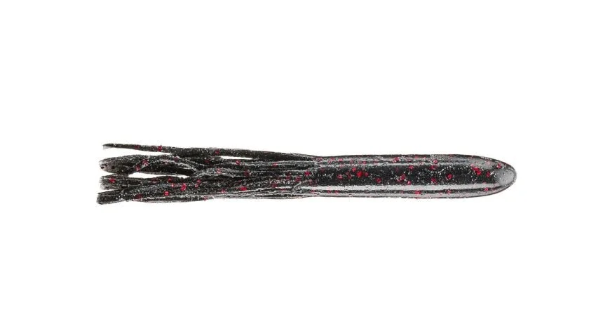 Denny Brauer flipping tube black neon Strike King