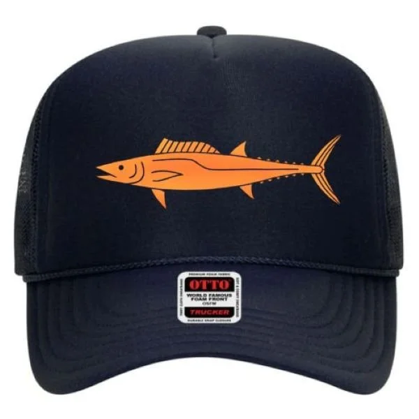 Sundot Marine black and orange wahoo hat