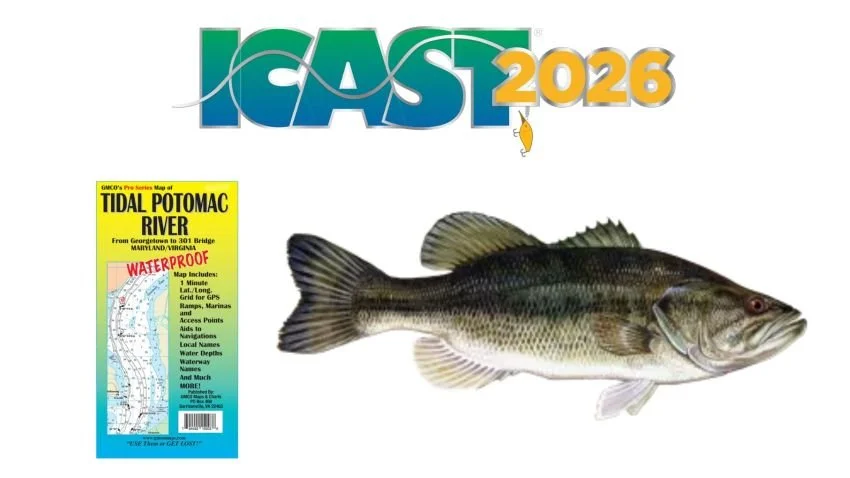 New products for bass fishing Potomac River ICAST 2026