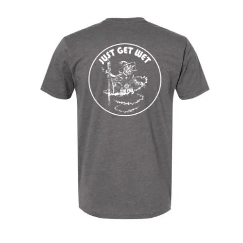 Just Get Wet t-shirt white seabass