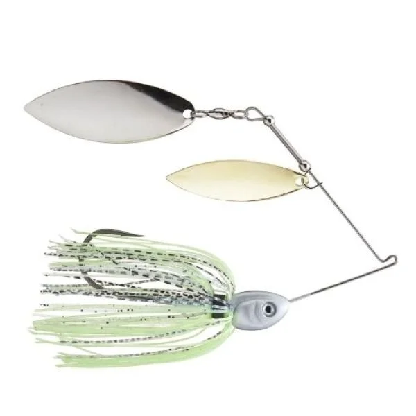 Boogerman dual willow spinnerbait spot remover skirt