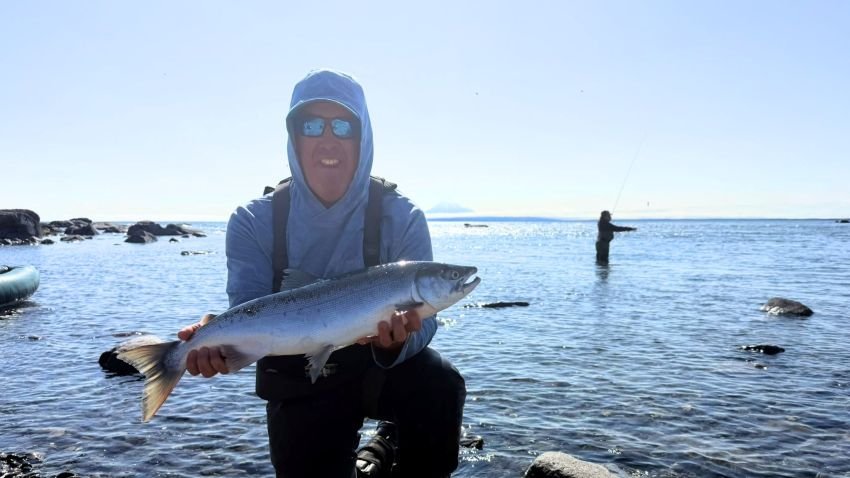 Egegik River Alaska Silver Salmon