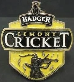 Badger Lemony Cricket beer