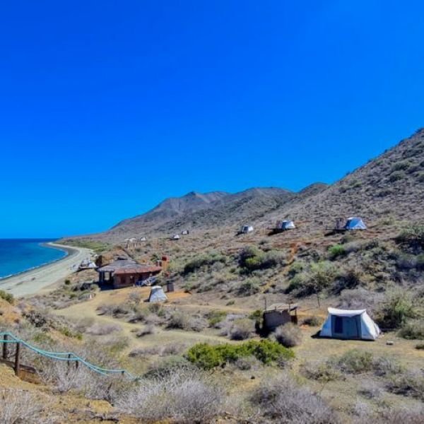Tent Glamping in Magdalena Bay Baja