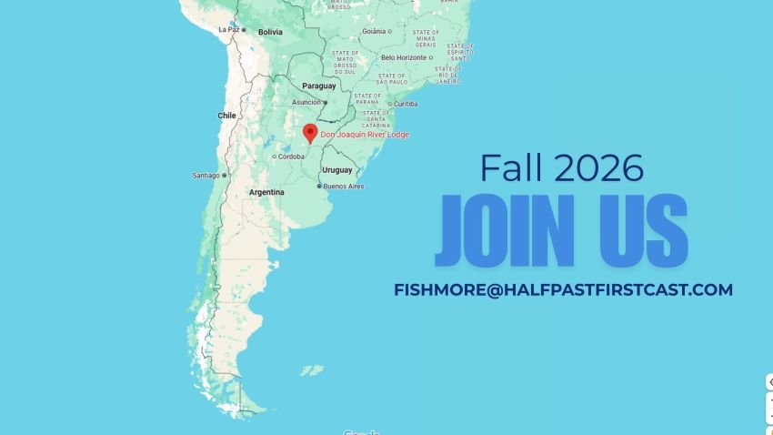 Location of Don Joaquin River Lodge Argentina