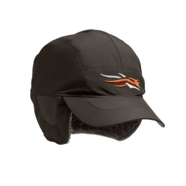 Sitka Gore Tex ear flap hat fleece lined