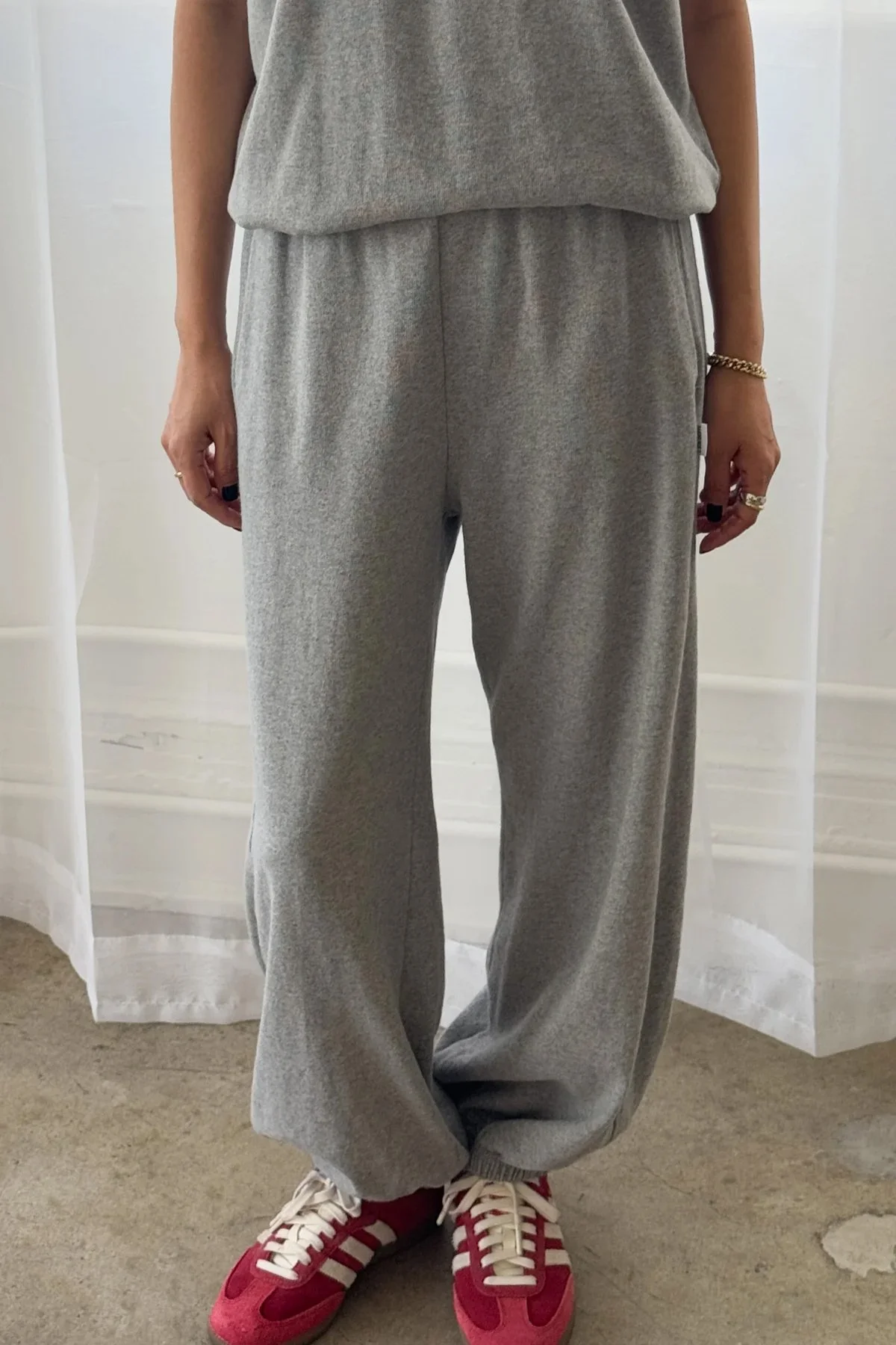 1_Le Bon Shoppe Balloon Pants in Heather Grey.jpg