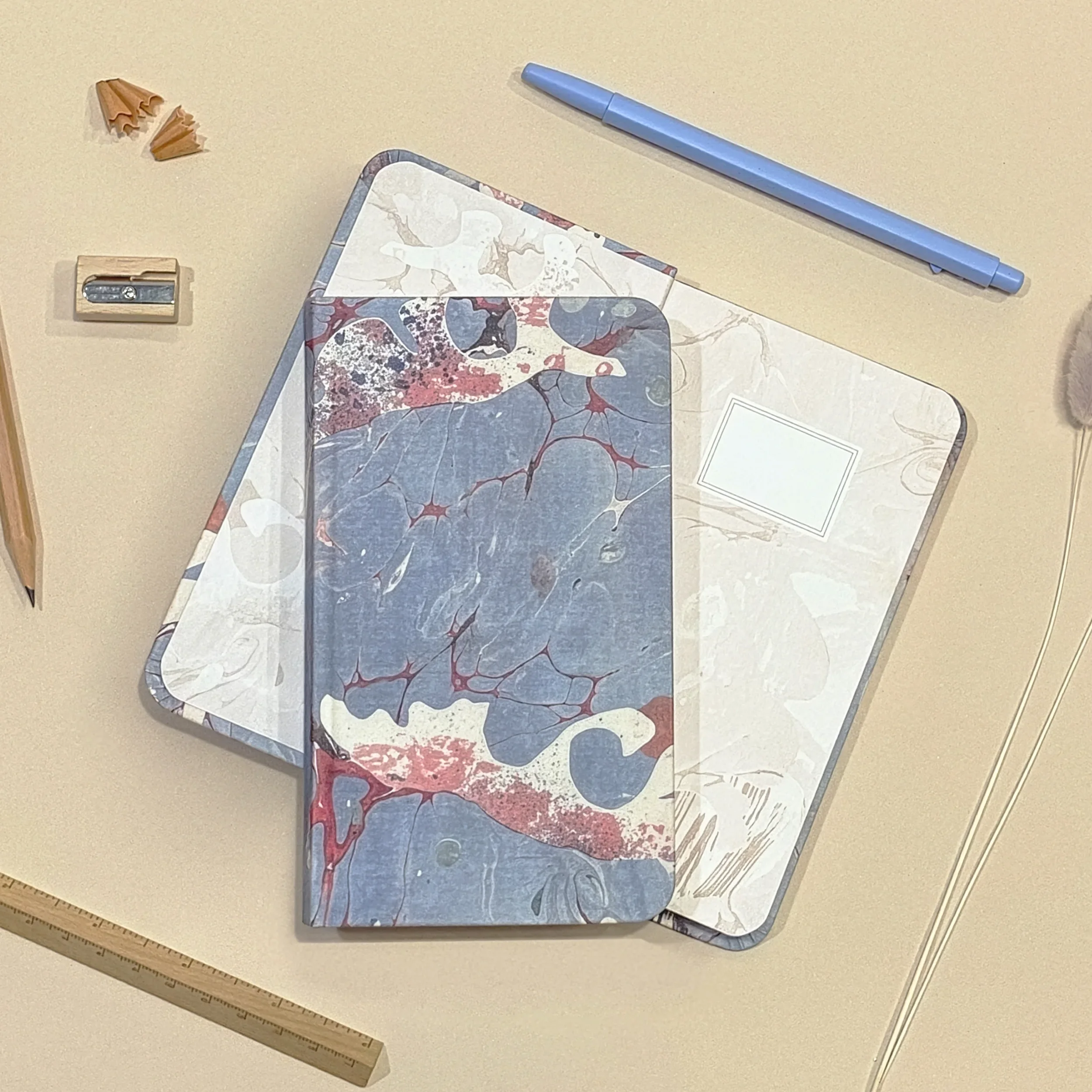 Fluxus Marble Pocket Hardcover Journal