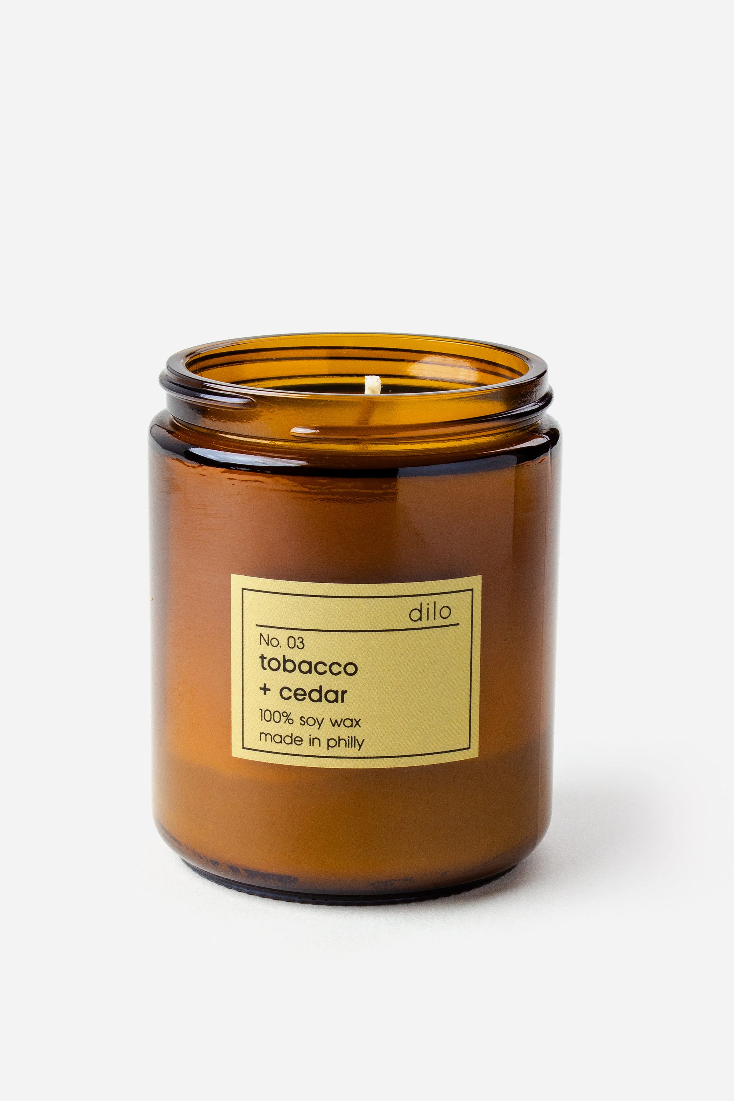 No. 03 Tobacco + Cedar Candle