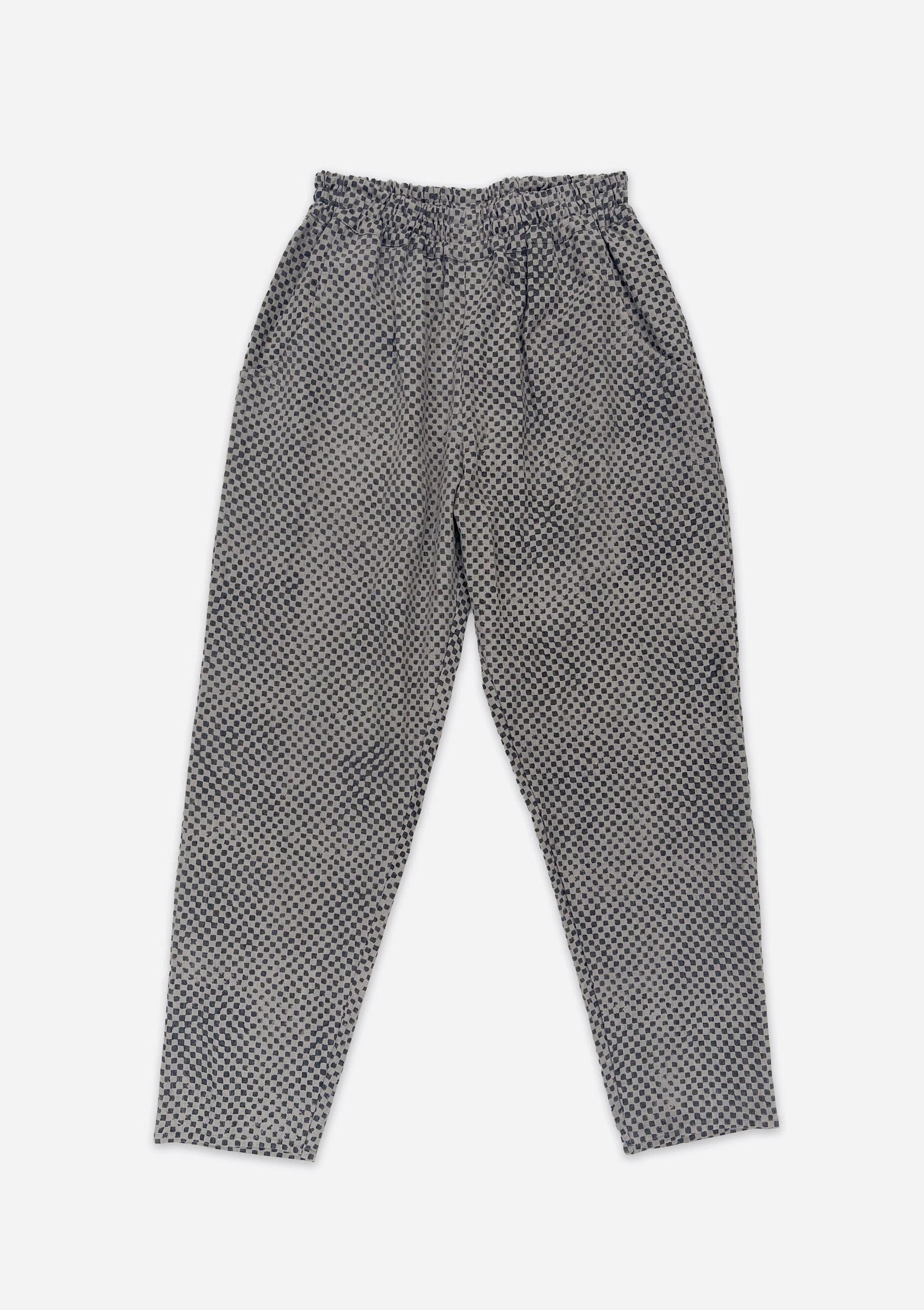 Deck Pants in Mosaic Block Print