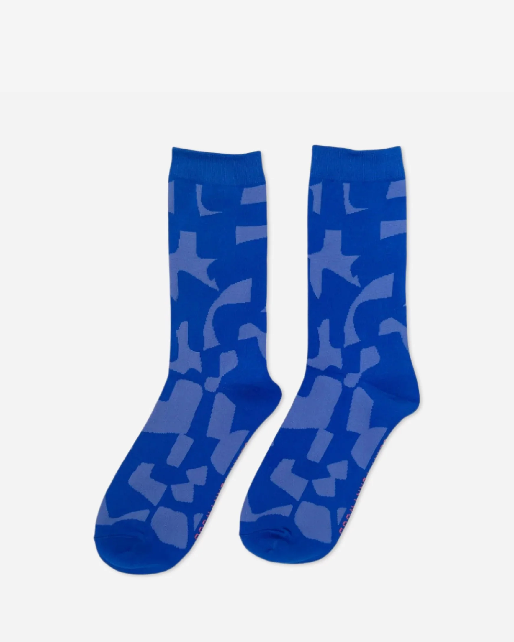 Crew Socks  in Cobalt & Periwinkle